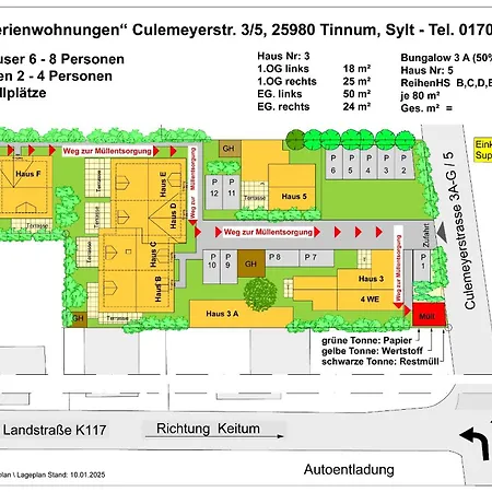 Prázdninový dům Mittelreihenhaus Carla - Sylt, Westerland Sylt